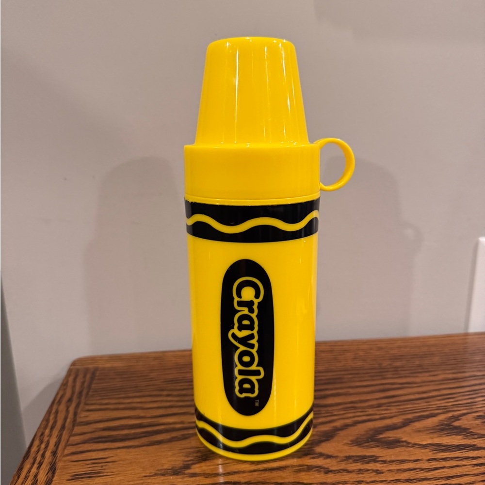 Crayola Yellow Crayon Thermos